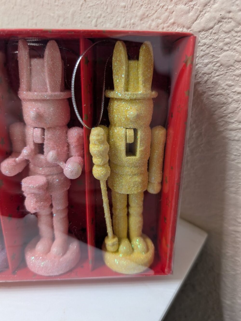 Package of Rabbit / Bunny Nutcracker Ornaments - Picture 4 of 4